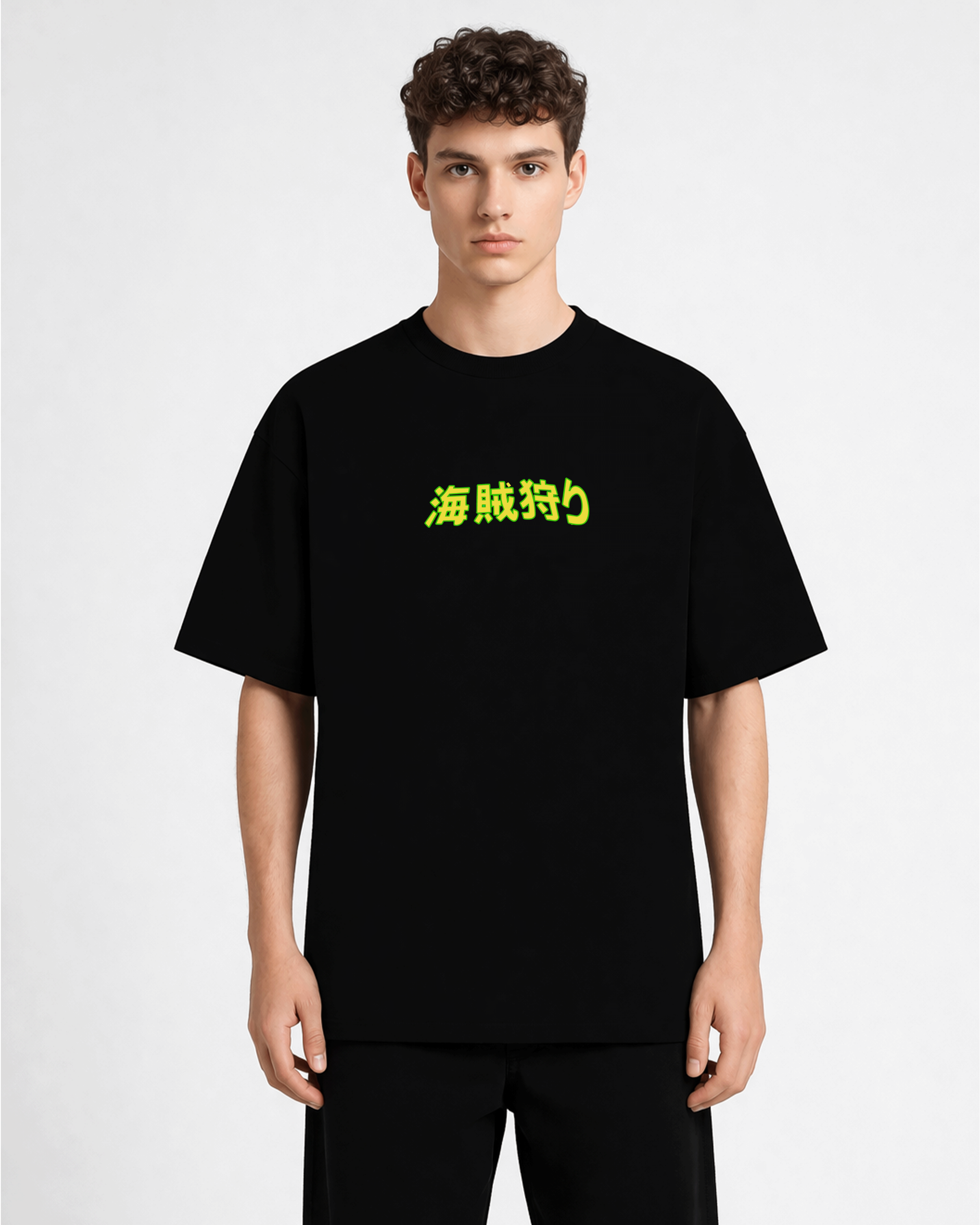 ZORO Anime T-Shirt –  Oversized Black Tee