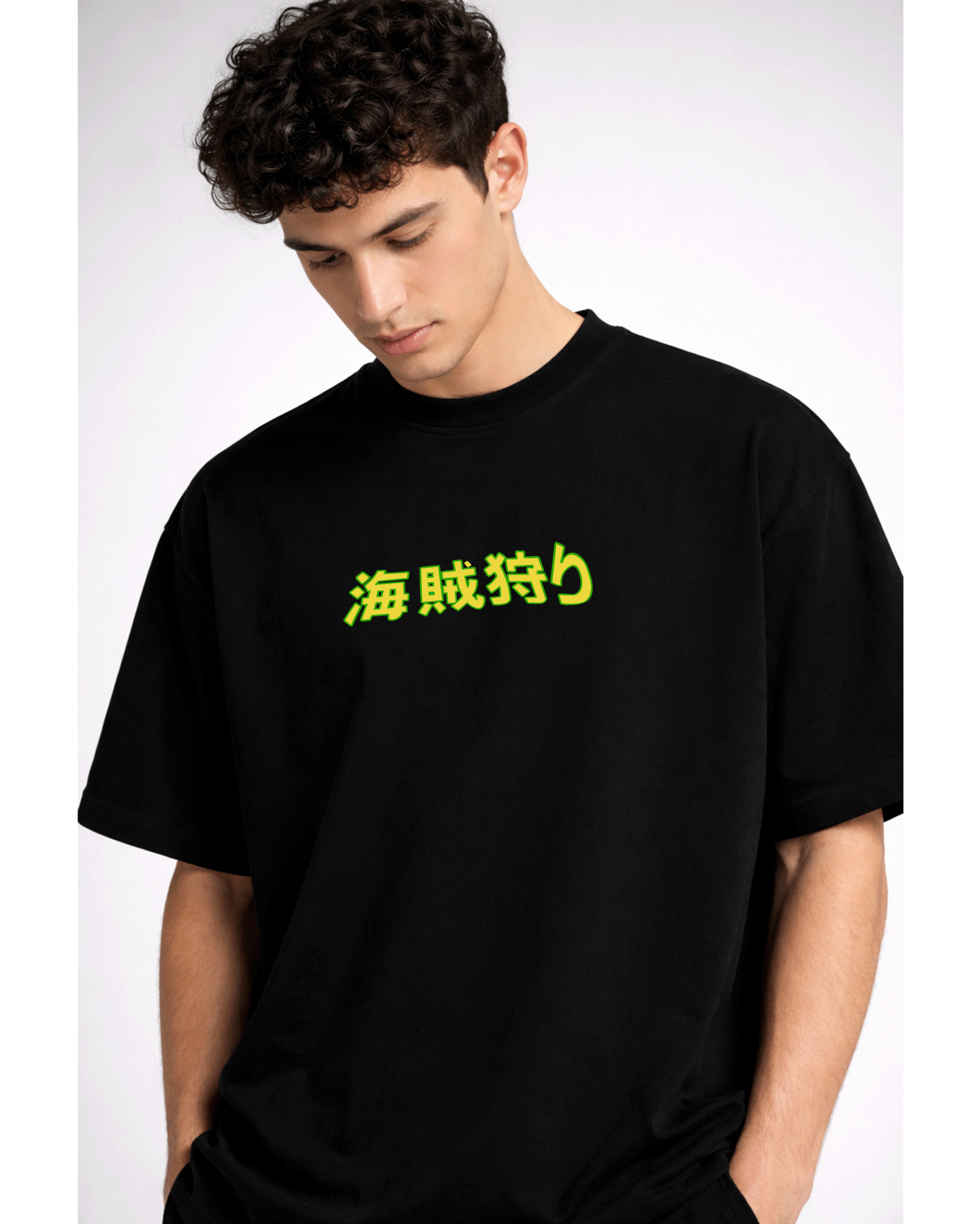 ZORO Anime T-Shirt –  Oversized Black Tee