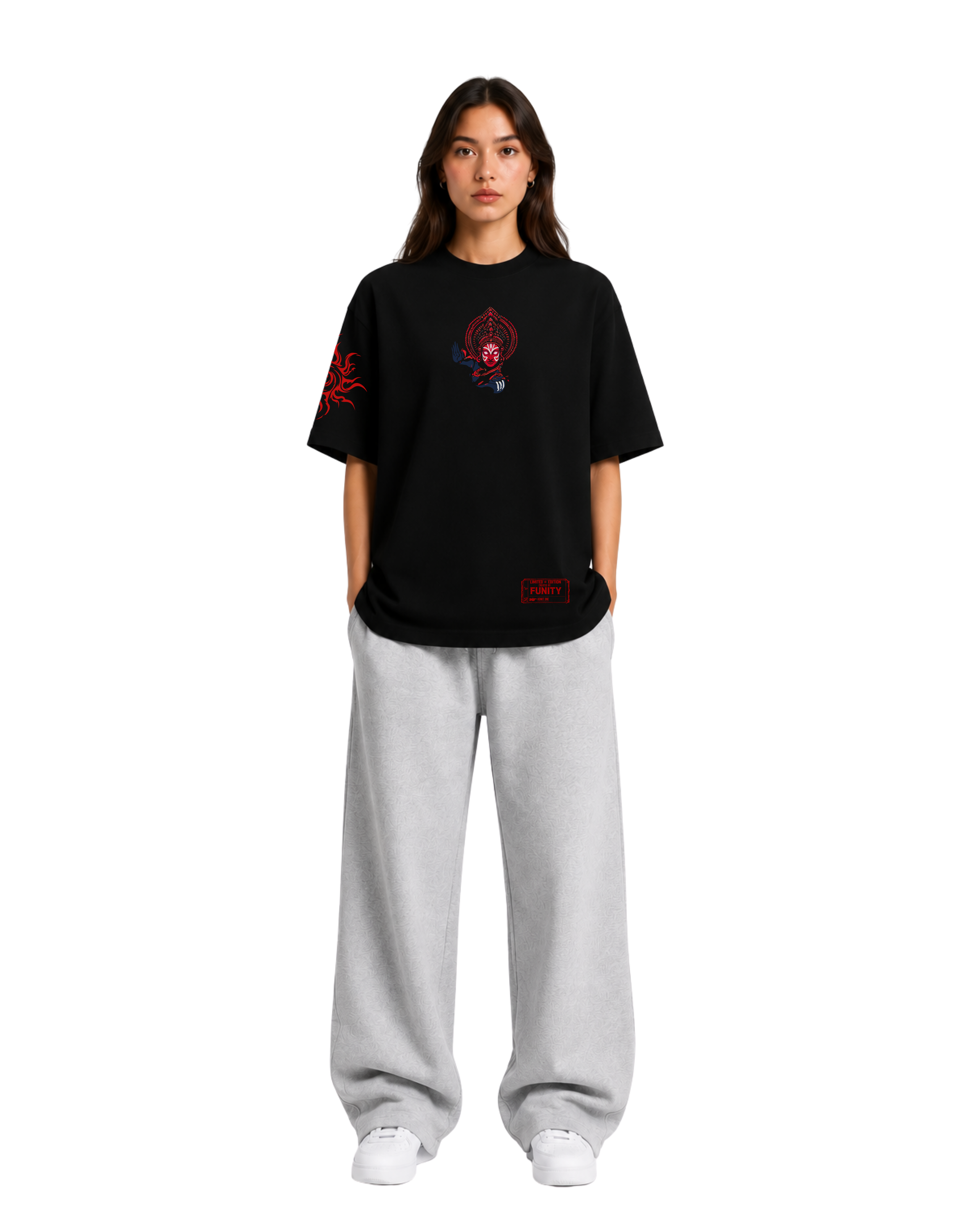 Kali Inferno Oversized Streetwear T-Shirt