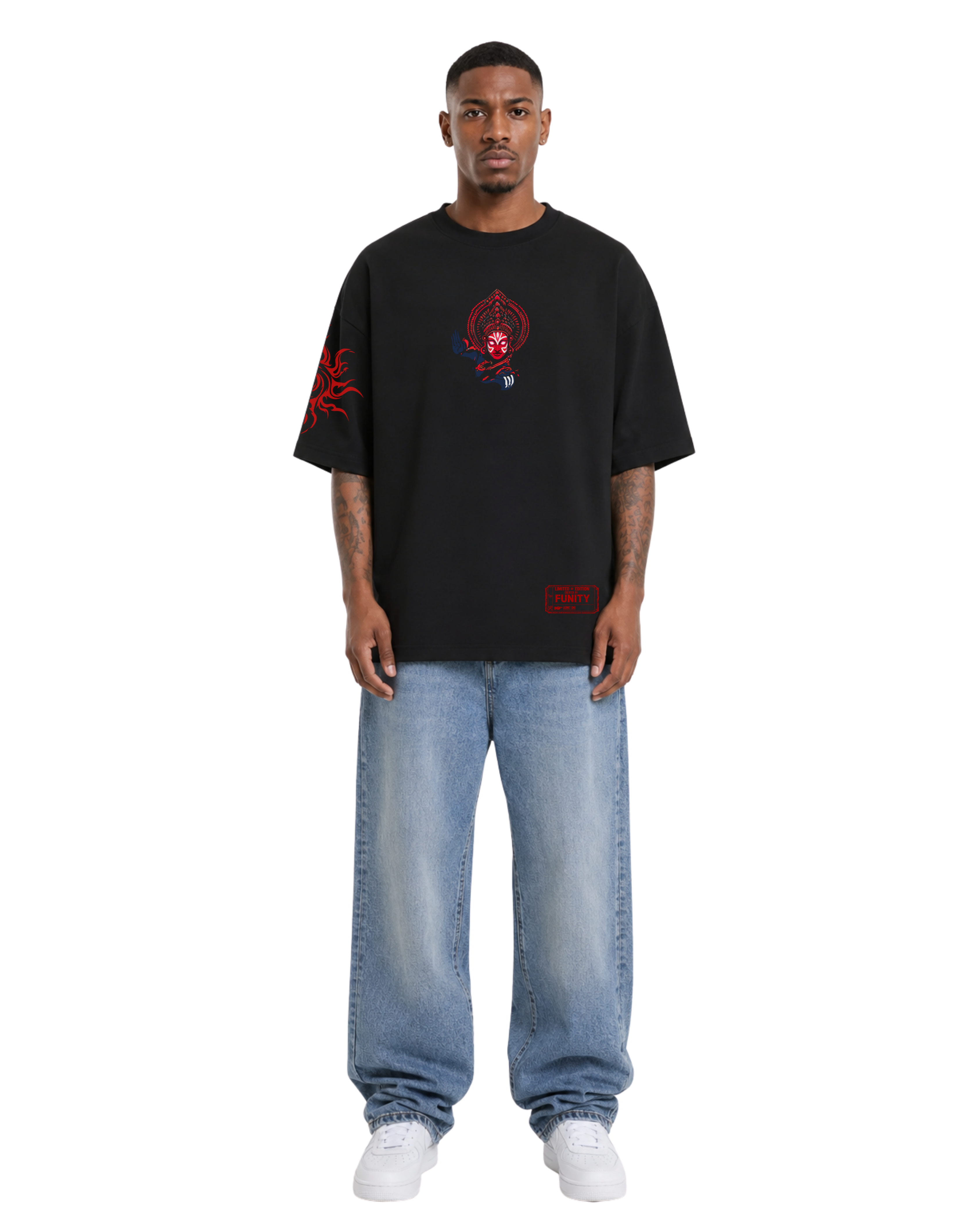 Kali Inferno Oversized Streetwear T-Shirt