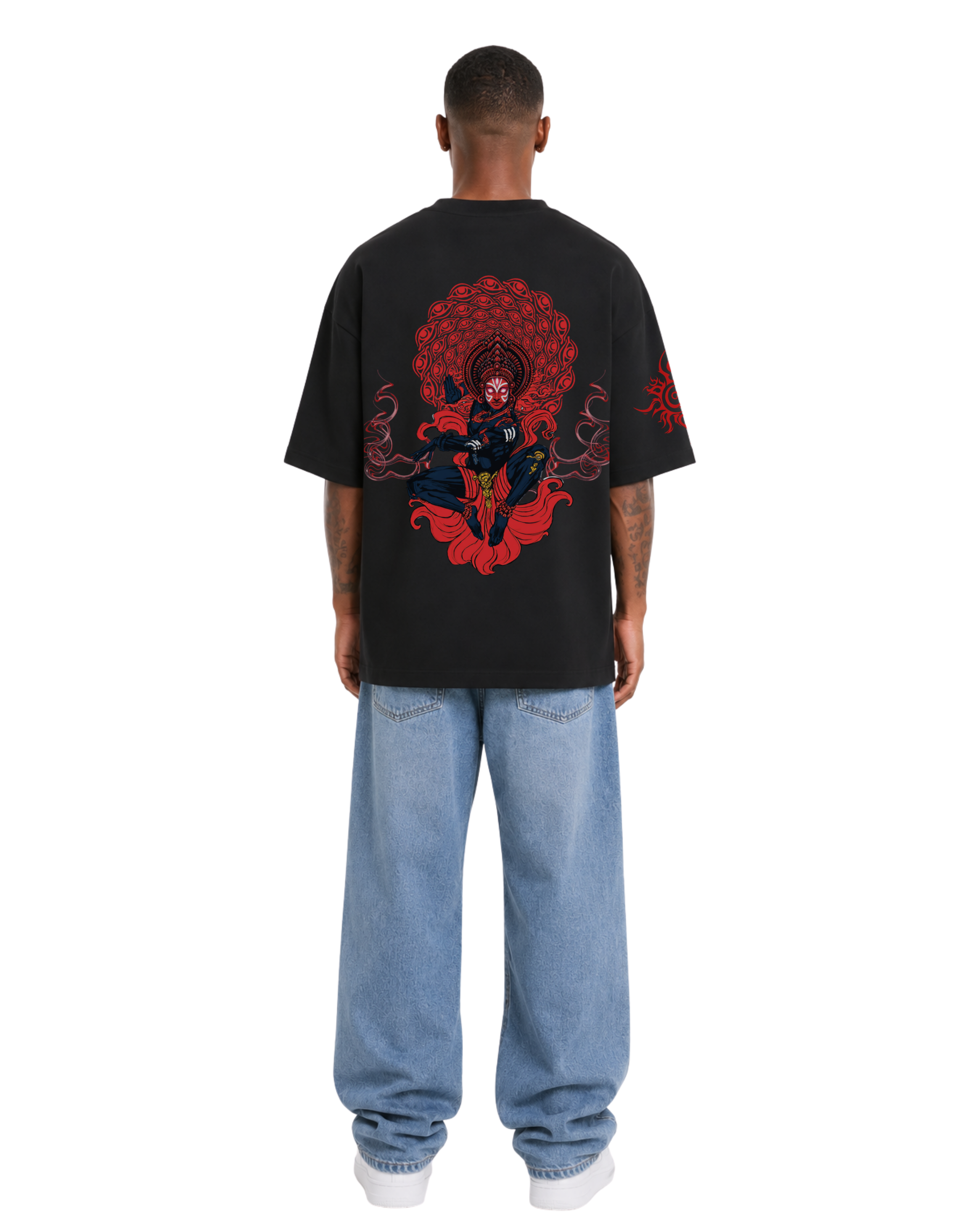 Kali Inferno Oversized Streetwear T-Shirt