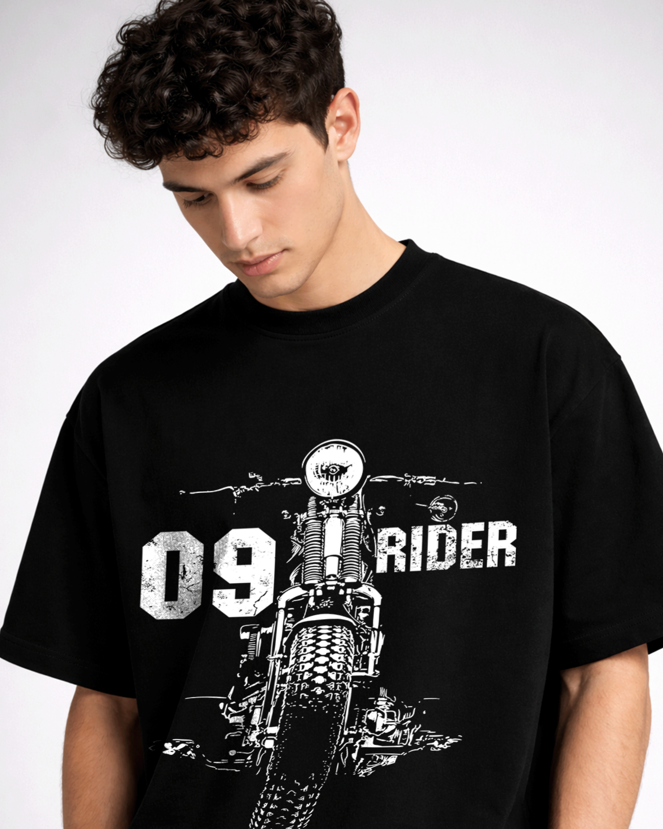 Retro Biker Streetwear Tee for Men & Women