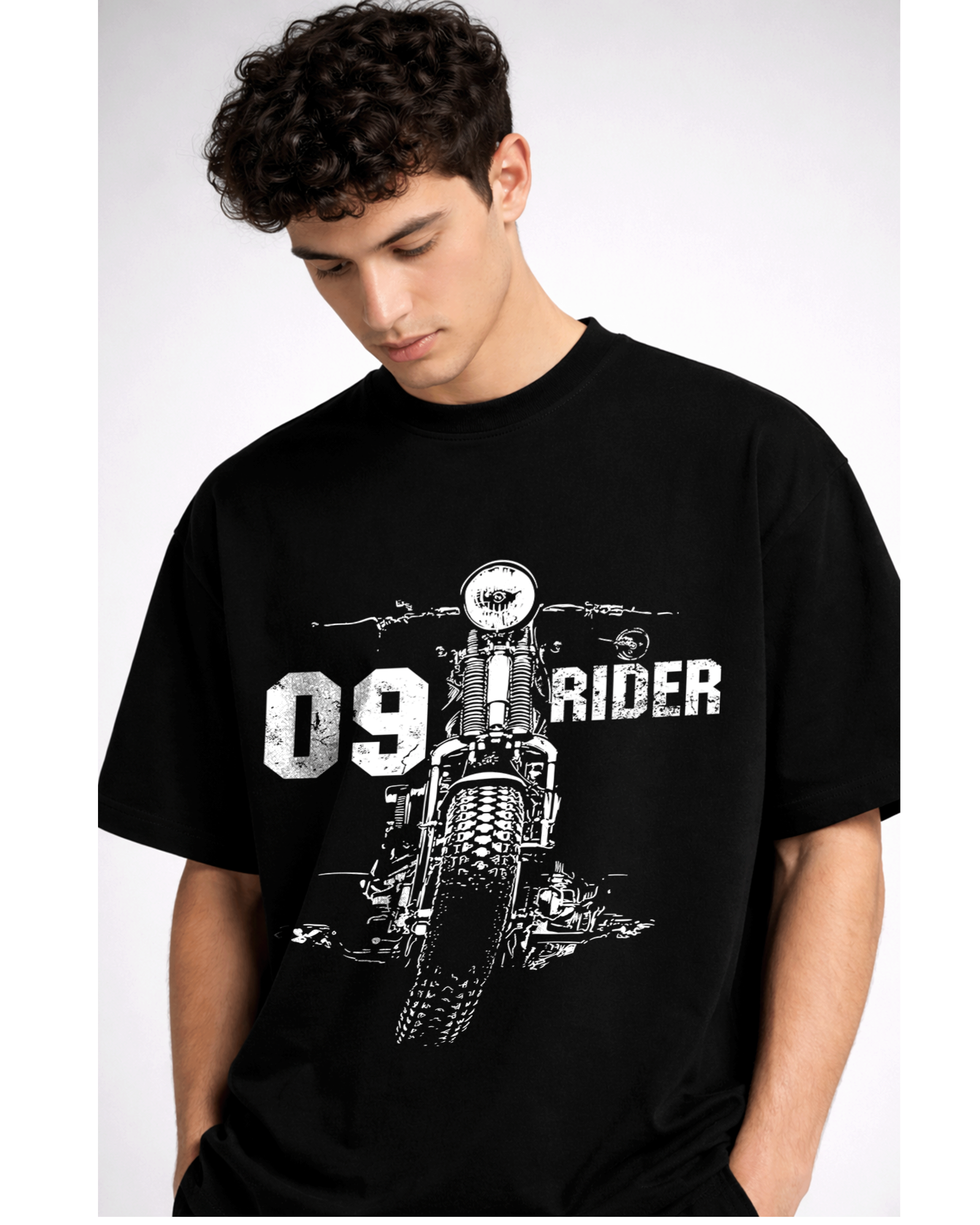 Retro Biker Streetwear Tee for Men & Women